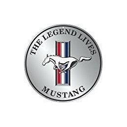 Plaque deco Mustang legend lives