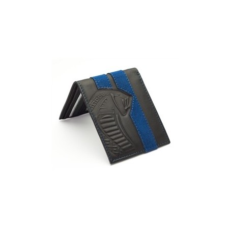 Portefeuille SHELBY noir bandes bleues Officiel