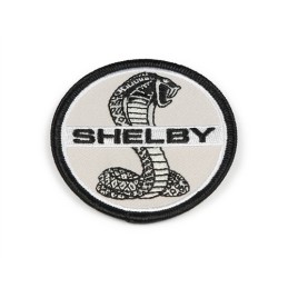 Patch Shelby rond noir et blanc officiel