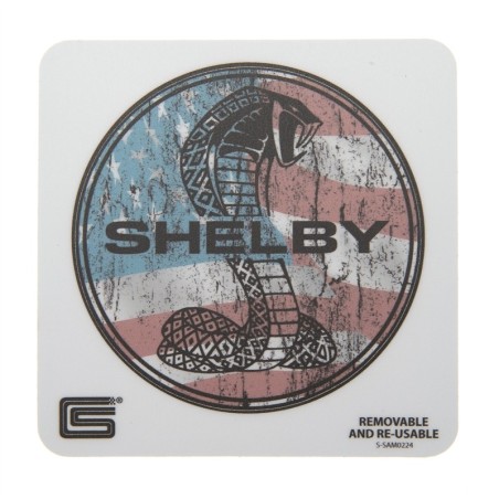 Sticker Shelby Patriotique