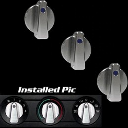 Set de 3 boutons de ventilation Mustang 2005-06