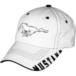 Casquette Mustang blanche