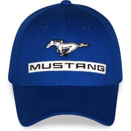 Casquette Mustang bleue