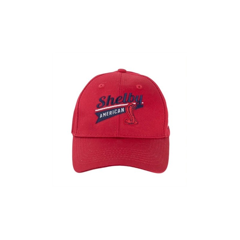 Casquette Shelby American Rouge