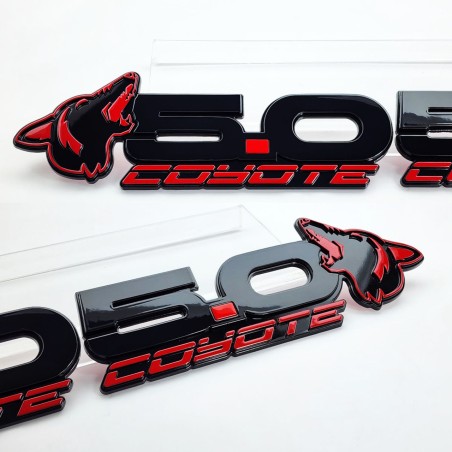 Emblèmes Coyote 5.0 Mustang 2015-22